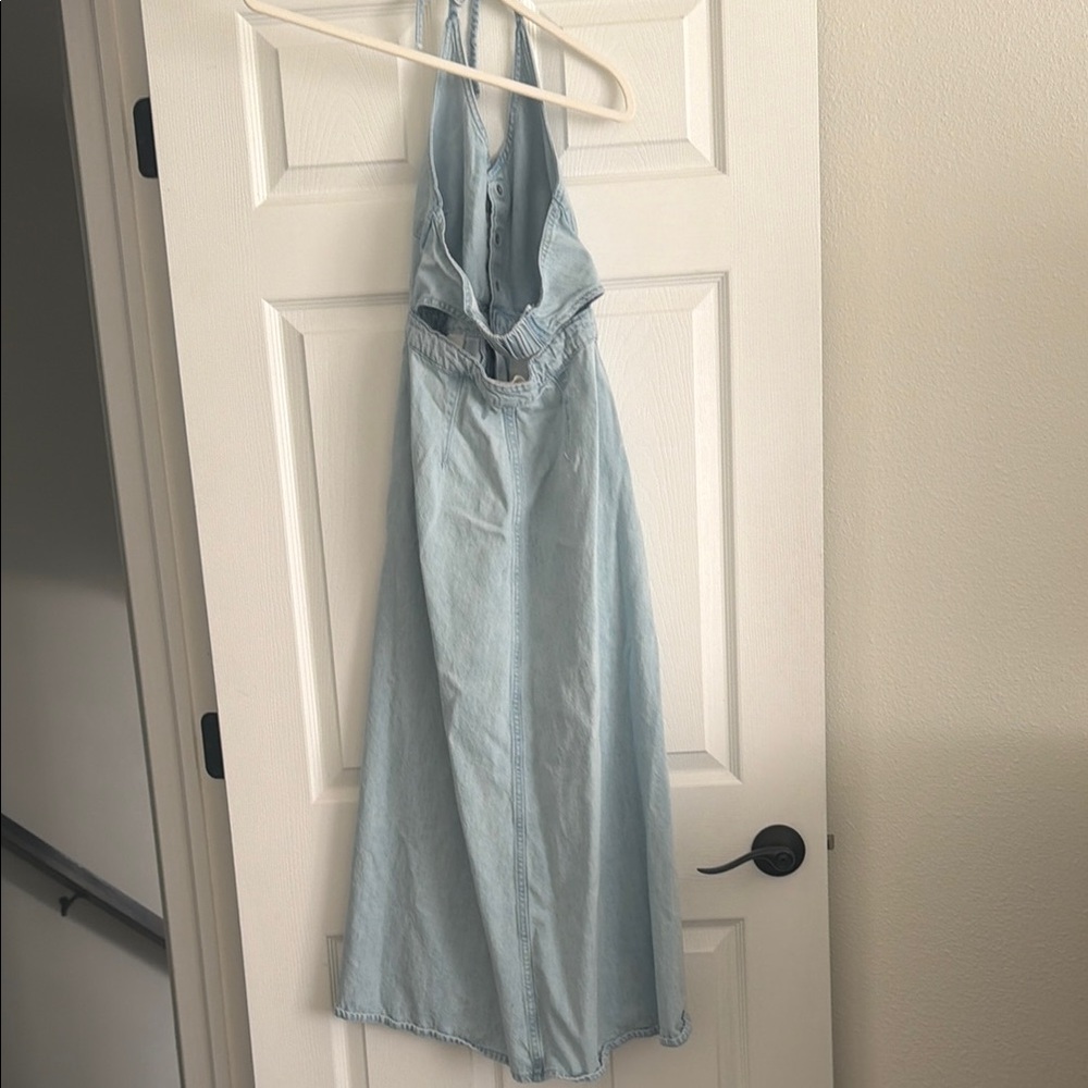Universal Thread Light Blue Backless Dress - Picture 2 of 2